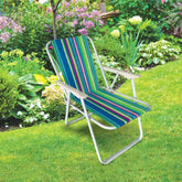 Katlanabilir Polyester Kumaş Metal 51x47x71 Cm Sandalye